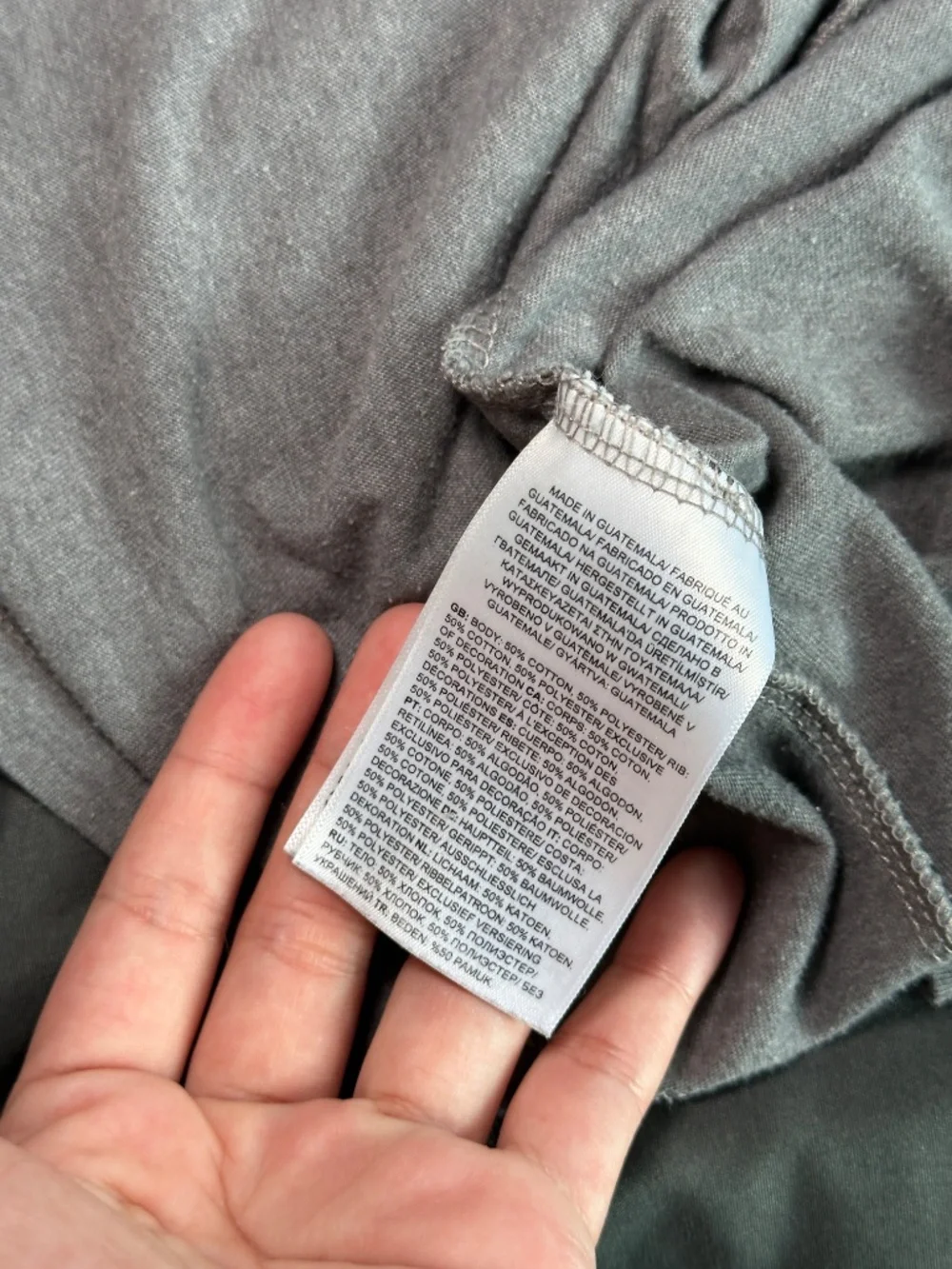 The North Face gray north